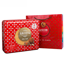 麦轩蛋黄白莲蓉月饼